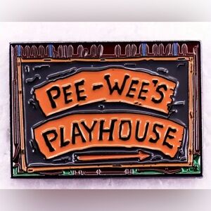 Pee Wee’s Playhouse Enamel Pin